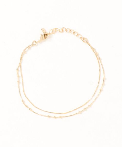 Te chichi（テチチ）の「デザインチェーンブレスレット（ブレスレット・レディース・ゴールド/シルバー・ﾌﾘ-）」の2枚目の写真