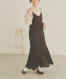 クリンクルマーメイドキャミワンピース／【WEB/EC限定商品】