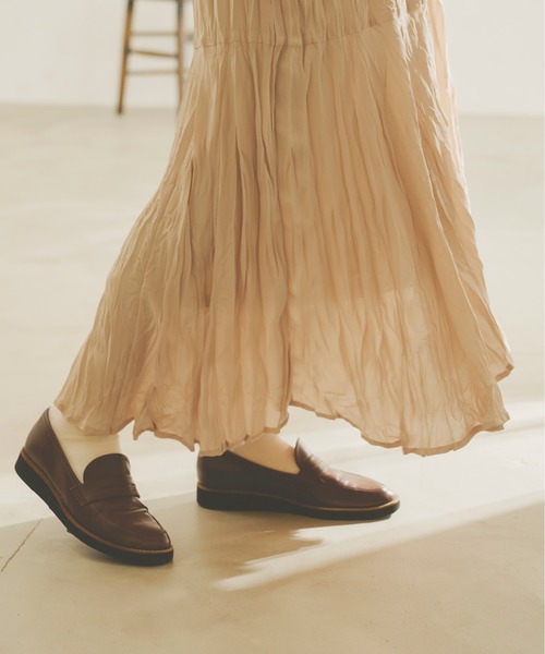 Ambre Neige（アンブルネージュ）の「クリンクルマーメイドキャミワンピース／【WEB/EC限定商品】（ワンピース・レディース・オフホワイト/ライトベージュ/ブラック/ダークブラウン・FREE）」の19枚目の写真