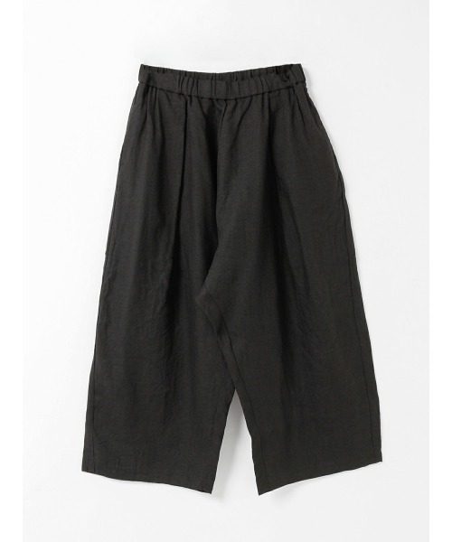 mizuiroind（ミズイロインド）の「リネンハイウエストワイドパンツ