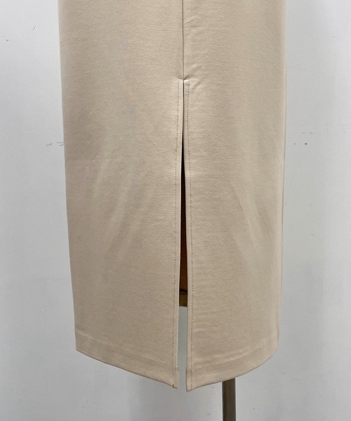 PICCIN（ピッチン）の「ポンチタイトスカート（スカート・レディース・グリーン/ベージュ/ブラック・M）」の10枚目の写真