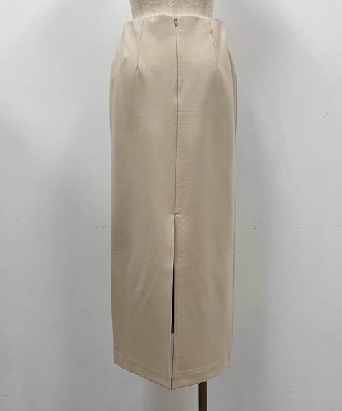 PICCIN（ピッチン）の「ポンチタイトスカート（スカート・レディース・グリーン/ベージュ/ブラック・M）」の7枚目の写真