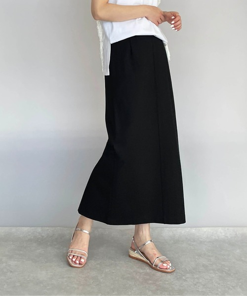 PICCIN（ピッチン）の「ポンチタイトスカート（スカート・レディース・グリーン/ベージュ/ブラック・M）」の21枚目の写真