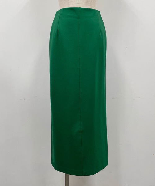 PICCIN（ピッチン）の「ポンチタイトスカート（スカート・レディース・グリーン/ベージュ/ブラック・M）」の15枚目の写真