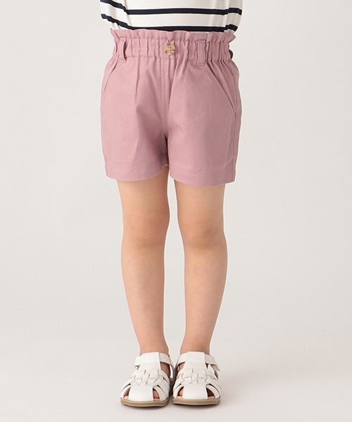 petit main(プティマイン)の「【防汚加工】ベーシックショートパンツ(その他パンツ・キッズ・ピンク/ブルー/サックスブルー/ベージュ/キナリ/エメラルド・110cm/120cm/80cm/100cm/130cm/90cm)」の6枚目の写真