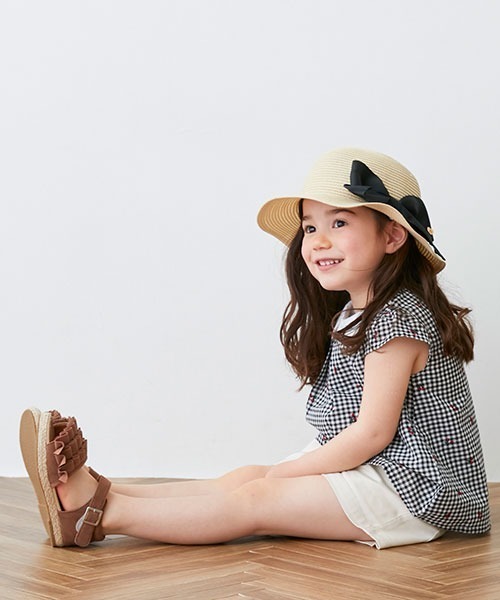 petit main(プティマイン)の「【防汚加工】ベーシックショートパンツ(その他パンツ・キッズ・ピンク/ブルー/サックスブルー/ベージュ/キナリ/エメラルド・110cm/120cm/80cm/100cm/130cm/90cm)」の11枚目の写真