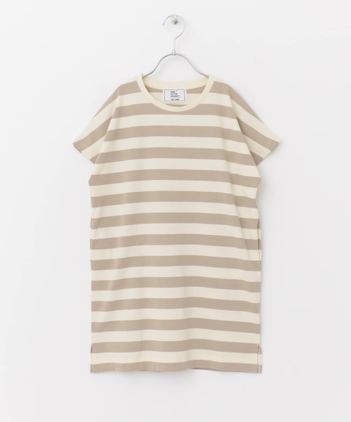 FORK&SPOON(フォークアンドスプーン)の「FORK&SPOON ボーダーカットソーワンピース(KIDS)(ワンピース・キッズ・ブラウン系その他/ベージュ系その他・120/105/135)」の14枚目の写真