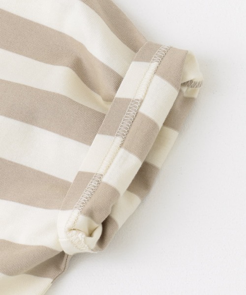 FORK&SPOON(フォークアンドスプーン)の「FORK&SPOON ボーダーカットソーワンピース(KIDS)(ワンピース・キッズ・ブラウン系その他/ベージュ系その他・120/105/135)」の15枚目の写真