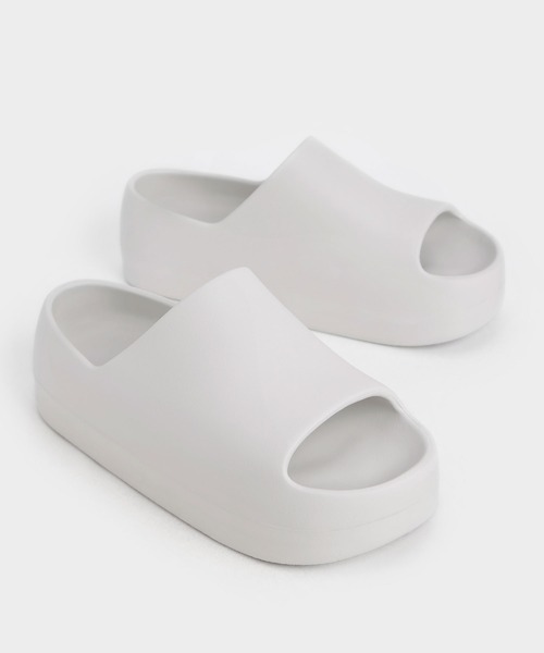 【NINE WEST】コペン プラットフォーム スライド サンダル 本革プラットフォームサンダル | BrillantSelect Store