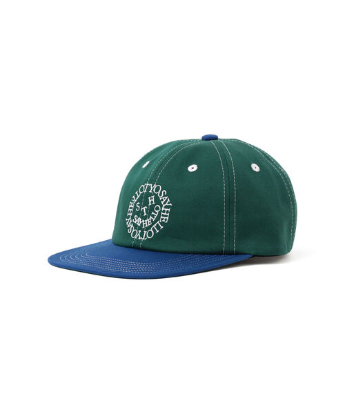 SAYHELLO(セイハロー)の「SAYHELLO / face logo Cap(キャップ・メンズ・グリーン・ONE SIZE)」の1枚目の写真
