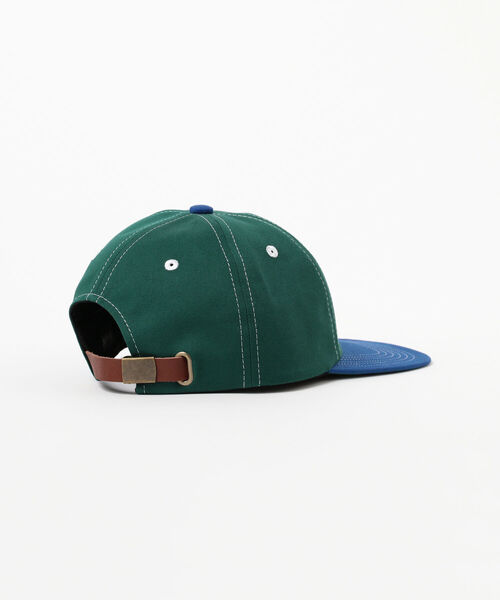 SAYHELLO(セイハロー)の「SAYHELLO / face logo Cap(キャップ・メンズ・グリーン・ONE SIZE)」の5枚目の写真