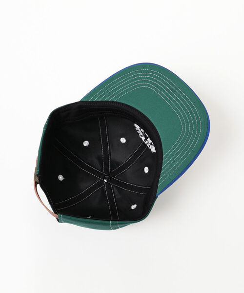 SAYHELLO(セイハロー)の「SAYHELLO / face logo Cap(キャップ・メンズ・グリーン・ONE SIZE)」の3枚目の写真
