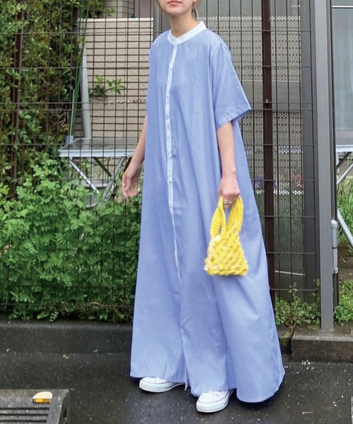 CORNERS（コーナーズ）の「CORNERS by KR ストライプ半袖シャツ