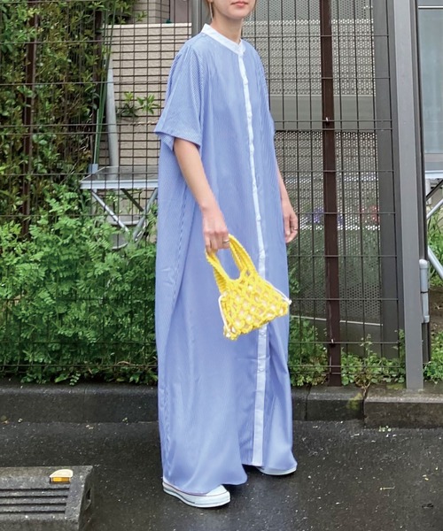 CORNERS（コーナーズ）の「CORNERS by KR ストライプ半袖シャツ