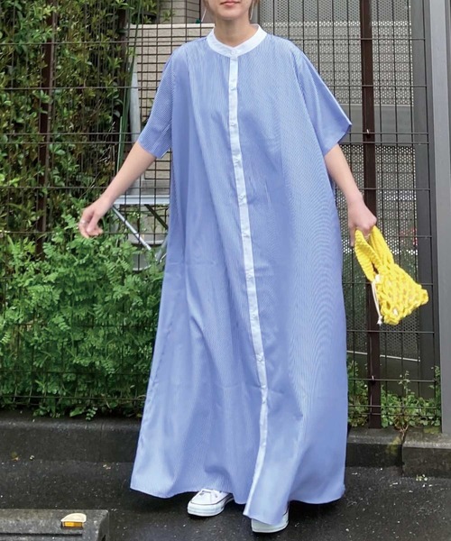 CORNERS（コーナーズ）の「CORNERS by KR ストライプ半袖シャツ