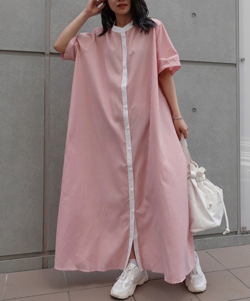 CORNERS（コーナーズ）の「CORNERS by KR ストライプ半袖シャツ