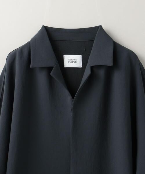 UNITED ARROWS & SONS（ユナイテッドアローズアンドサンズ）の「＜UNITED ARROWS & SONS by DAISUKE OBANA＞ Ⅰ D/SSL OPEN SHIRT/ショートスリーブシャツ（シャツ/ブラウス・メンズ・ダークグレー/ブラック・L/S/M）」の18枚目の写真
