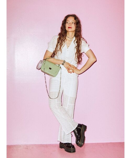 jouetie(ジュエティ)の「パッチワークレースブラウス【WEB限定】(シャツ/ブラウス・レディース・オフホワイト/ブラック・MEDIUM)」の16枚目の写真