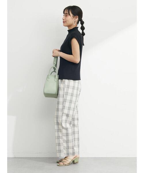 Green　Parks（グリーンパークス）の「・SUGAR SPOON ボトルネックフレンチニット（ニット/セーター・レディース・チャコールグレー/ブラック/ピンク/イエロー/アイボリー/ネイビー・FREE）」の11枚目の写真