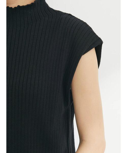 Green　Parks（グリーンパークス）の「・SUGAR SPOON ボトルネックフレンチニット（ニット/セーター・レディース・チャコールグレー/ブラック/ピンク/イエロー/アイボリー/ネイビー・FREE）」の17枚目の写真