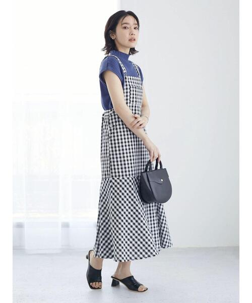 Green　Parks（グリーンパークス）の「・SUGAR SPOON ボトルネックフレンチニット（ニット/セーター・レディース・チャコールグレー/ブラック/ピンク/イエロー/アイボリー/ネイビー・FREE）」の19枚目の写真