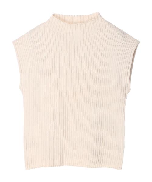 Green　Parks（グリーンパークス）の「・SUGAR SPOON ボトルネックフレンチニット（ニット/セーター・レディース・チャコールグレー/ブラック/ピンク/イエロー/アイボリー/ネイビー・FREE）」の2枚目の写真