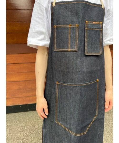 Nudie Jeans（ヌーディージーンズ）の「デニム首かけエプロン