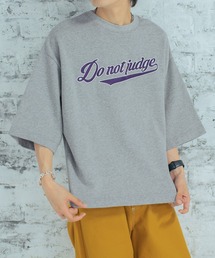 PBLIM | PAGEBOYLIM/サテンロゴスウェットT(Tシャツ/カットソー)