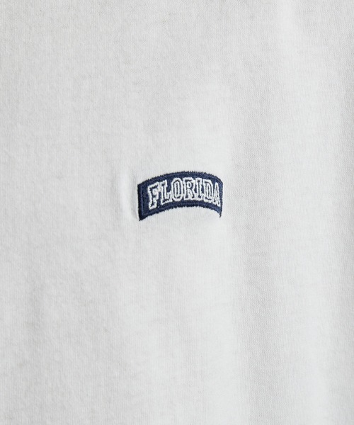 JUNRED（ジュンレッド）の「ランダムワッペンルーズTシャツ（Tシャツ/カットソー・メンズ・チャコールグレー/ホワイト・S/M/L）」の11枚目の写真