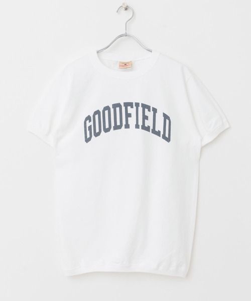 URBAN RESEARCH DOORS(アーバンリサーチドアーズ)の「Goodwear GFIELD CREWNECK T-SHIRTS(Tシャツ/カットソー・レディース・ブルー/ブルー系その他/レッド系その他・MEDIUM)」の3枚目の写真