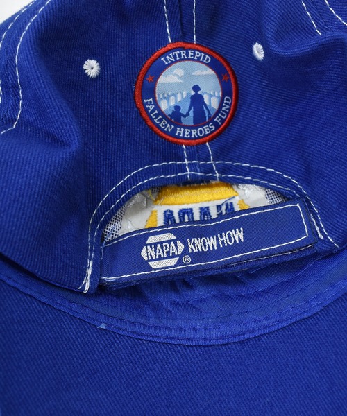 VINTAGE（ヴィンテージ）の「【ヴィンテージ古着】NAPA KNOW HOW RACING CAP / レーシング キャップ（キャップ・メンズ・ブルー・ONESIZE）」の5枚目の写真