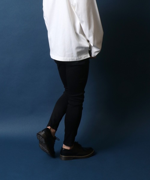 ANPAS（アンパス）の「Stretch Skinny Pants/ストレッチ スキニーパンツ スリムテーパードパンツ（デニムパンツ・メンズ・ブラック/ブルー系その他/ブルー系その他2/ブルー系その他3/ブルー系その他4・M/L/XL/S）」の7枚目の写真