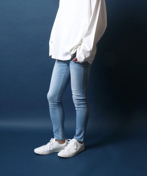 ANPAS（アンパス）の「Stretch Skinny Pants/ストレッチ スキニーパンツ スリムテーパードパンツ（デニムパンツ・メンズ・ブラック/ブルー系その他/ブルー系その他2/ブルー系その他3/ブルー系その他4・M/L/XL/S）」の11枚目の写真