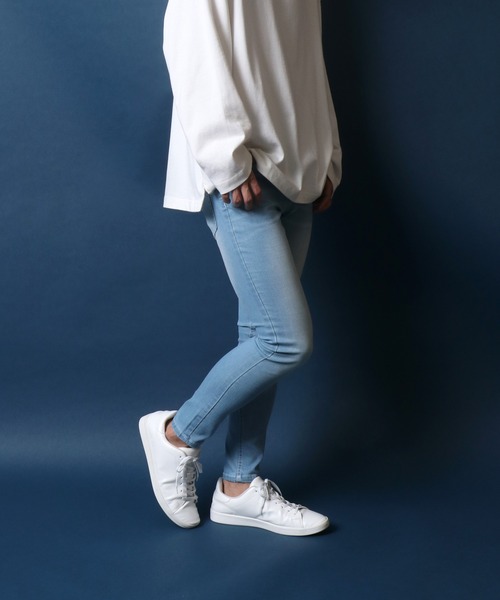 ANPAS（アンパス）の「Stretch Skinny Pants/ストレッチ スキニーパンツ スリムテーパードパンツ（デニムパンツ・メンズ・ブラック/ブルー系その他/ブルー系その他2/ブルー系その他3/ブルー系その他4・M/L/XL/S）」の15枚目の写真