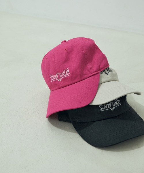 SALON adam et rope'（サロン アダム エ ロペ）の「【SCREAM ICE CREAM for SALON】ロゴキャップ（キャップ・レディース・ブラック/ベージュ/ピンク・FREE）」の18枚目の写真