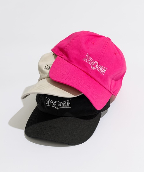SALON adam et rope'（サロン アダム エ ロペ）の「【SCREAM ICE CREAM for SALON】ロゴキャップ（キャップ・レディース・ブラック/ベージュ/ピンク・FREE）」の9枚目の写真