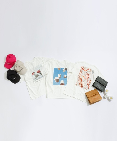 SALON adam et rope'（サロン アダム エ ロペ）の「【SCREAM ICE CREAM for SALON】ロゴキャップ（キャップ・レディース・ブラック/ベージュ/ピンク・FREE）」の13枚目の写真