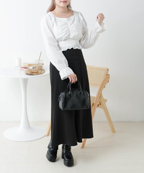 WEGO（ウィゴー）の「WEGO/ボリュームヒールブーツ（ブーツ・レディース・ブラック系その他/ブラック・LARGE/MEDIUM）」の14枚目の写真