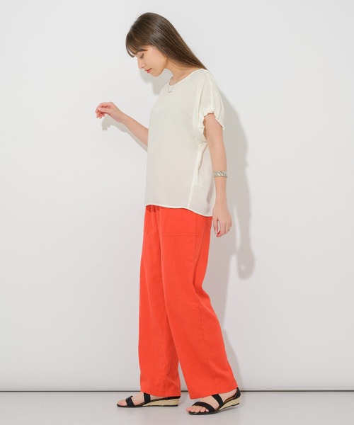 Paradise Picnic（パラダイスピクニック）の「ベイカーパンツ（その他パンツ・レディース・ブラック/ベージュ/オレンジ・FREE）」の4枚目の写真