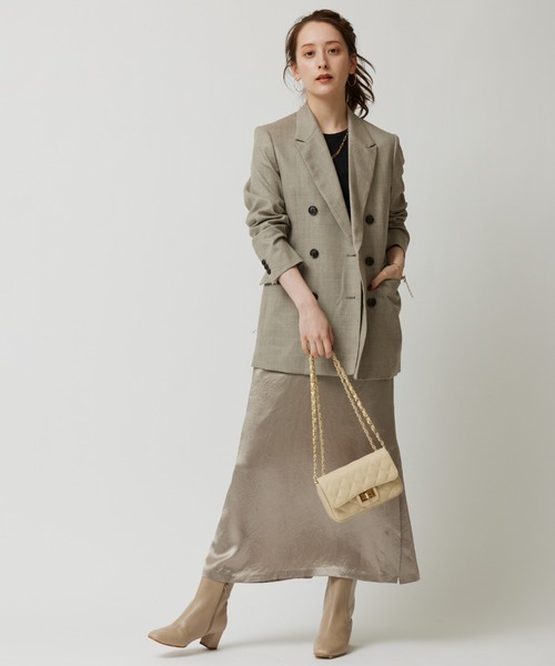 BABYLONE / フラノテーラードジャケット