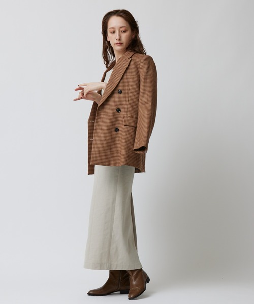 KAGAMI　BABYLONE ベージュ テーラードジャケット F KAGAMI BABYLONE ベージュ テーラードジャケット F KAGAMI BABYLONE