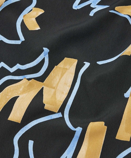 ROPE'（ロペ）の「オリジナルプリント柄ワイドストレートパンツ（その他パンツ・レディース・ブラック/ベージュ/ベージュ系その他・38/36）」の22枚目の写真