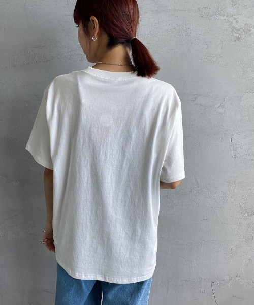 CHUMS（チャムス）の「【WEB限定】[CHUMS/チャムス] BBQボートロゴプリント ショートスリーブTシャツ（Tシャツ/カットソー・レディース・ホワイト/ブラック/イエロー・XL/L/M）」の22枚目の写真