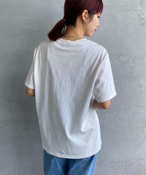 CHUMS（チャムス）の「【WEB限定】[CHUMS/チャムス] BBQボートロゴプリント ショートスリーブTシャツ（Tシャツ/カットソー・レディース・ホワイト/ブラック/イエロー・XL/L/M）」の19枚目の写真