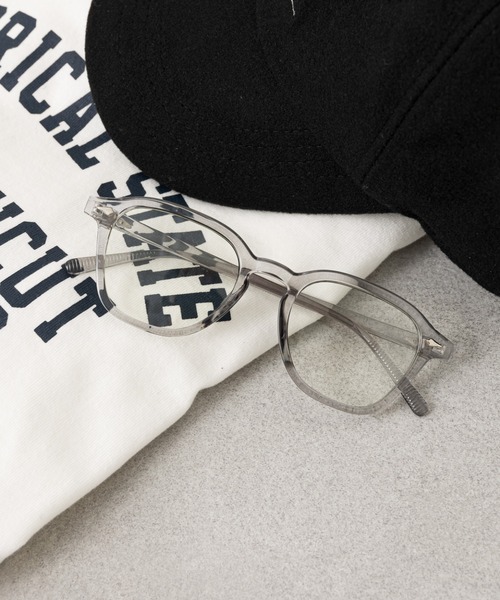 CIAOPANIC TYPY(チャオパニックティピー)の「クリアレンズカラー伊達メガネ(メガネ・レディース・ブラック/ブラウン/グレー・ONE SIZE)」の3枚目の写真