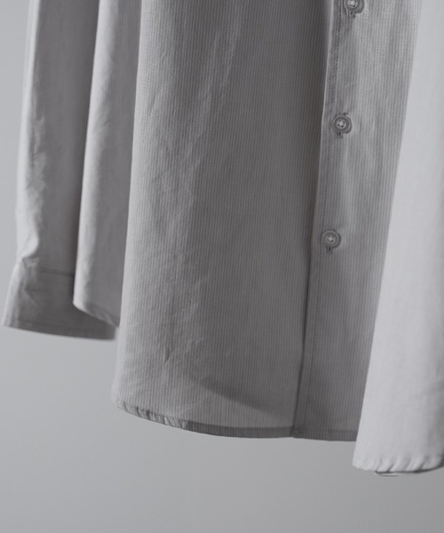 RUUBON(ルーボン)の「【RUUBON】relax cotton broad shirt / リラックス コットンブロードシャツ(シャツ/ブラウス・メンズ・ホワイト/ブラック/グレー系/ベージュ系/ブラック系/サックスブルー/ブルー系・S/M/L)」の17枚目の写真