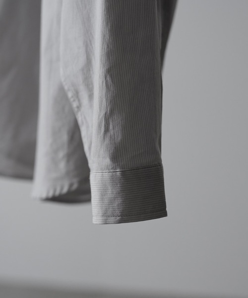 RUUBON(ルーボン)の「【RUUBON】relax cotton broad shirt / リラックス コットンブロードシャツ(シャツ/ブラウス・メンズ・ホワイト/ブラック/グレー系/ベージュ系/ブラック系/サックスブルー/ブルー系・S/M/L)」の18枚目の写真