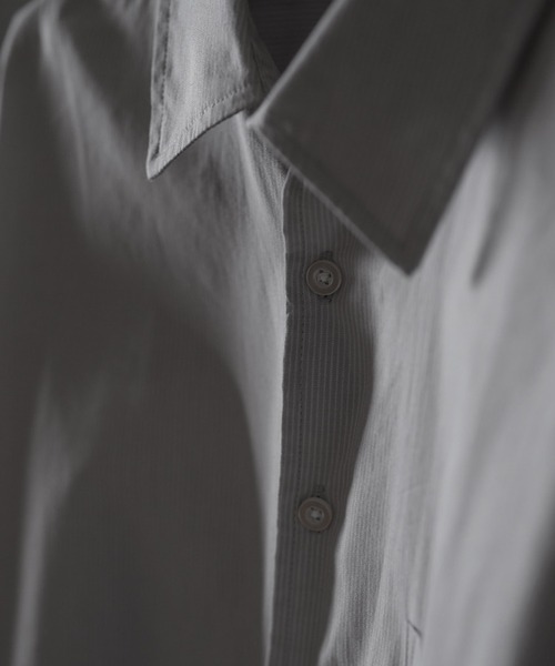RUUBON(ルーボン)の「【RUUBON】relax cotton broad shirt / リラックス コットンブロードシャツ(シャツ/ブラウス・メンズ・ホワイト/ブラック/グレー系/ベージュ系/ブラック系/サックスブルー/ブルー系・S/M/L)」の21枚目の写真