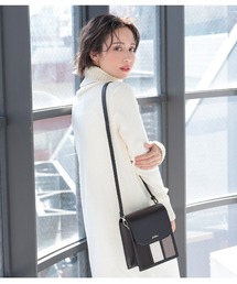 Clelia | ストライプスクエアミニショルダーバッグ(ショルダーバッグ)