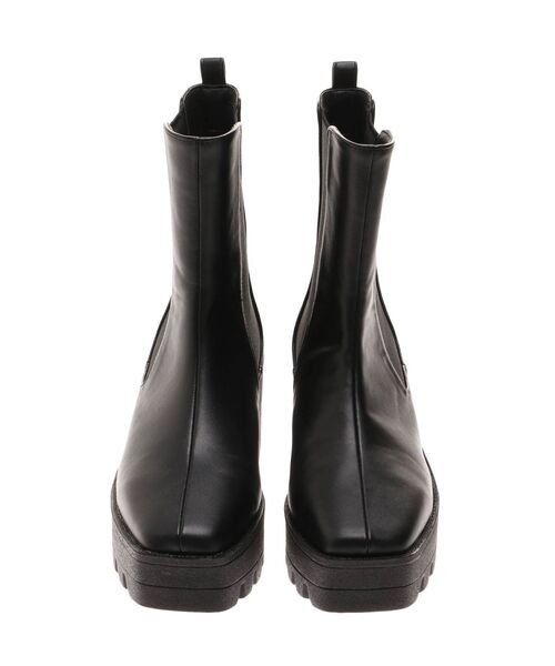 dazzlin（ダズリン）の「サイドゴアフラットショートブーツ（ブーツ・レディース・ブラック/ブラウン・SMALL/MEDIUM/LARGE）」の12枚目の写真